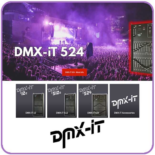 DMX-iT Website Preview